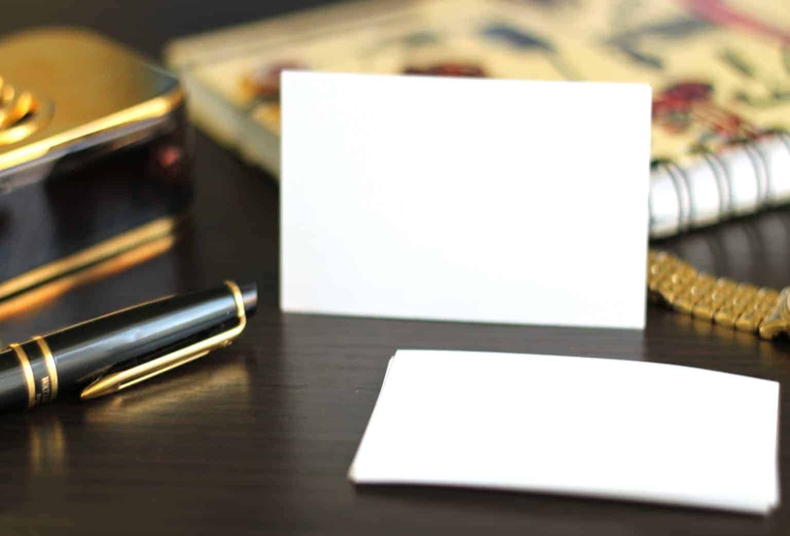 Carte de visite professionnelle : exemple pour les entrepreneurs